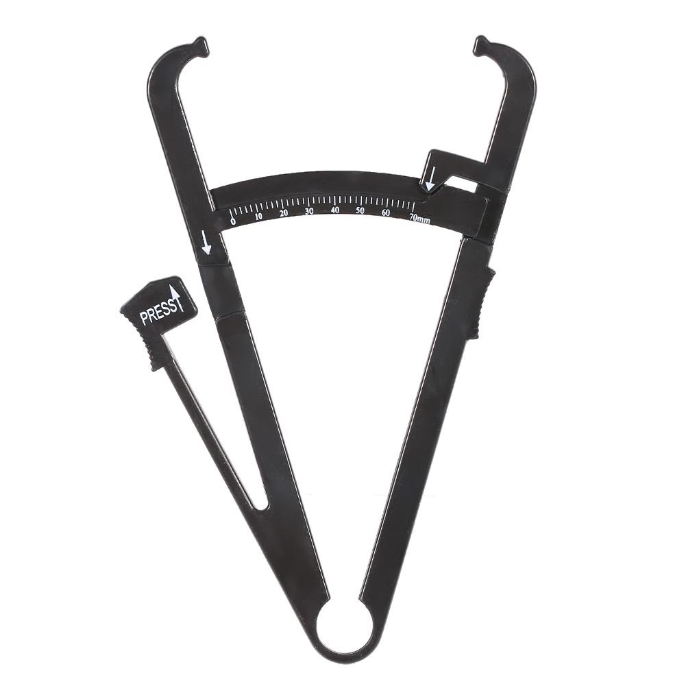 New Body   Caliper Skin Fold Accurate Msurement  Slim Msuring Analyzer White