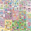 Korean Cute Bad Girl Character Stickers - DIY Creative Daily Stickers