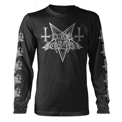 Унисекс футболка с длинным рукавом и логотипом Dark Funeral для взрослых