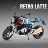 1/9 BMW R NINE T Сплав Круиз Спорт Мотоцикл Модель Литой Металл Игрушка Классический Уличный Гоночный Мотоцикл Модель Звук Свет Детский Подарок