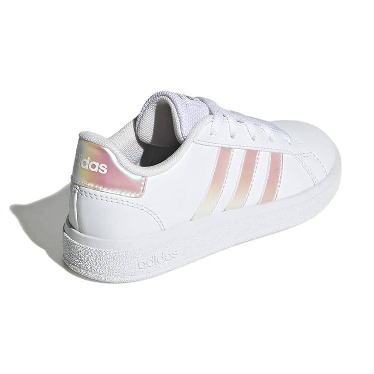 adidas Grand Court 2.0 для детей постарше 'White Iridescent' GY2326