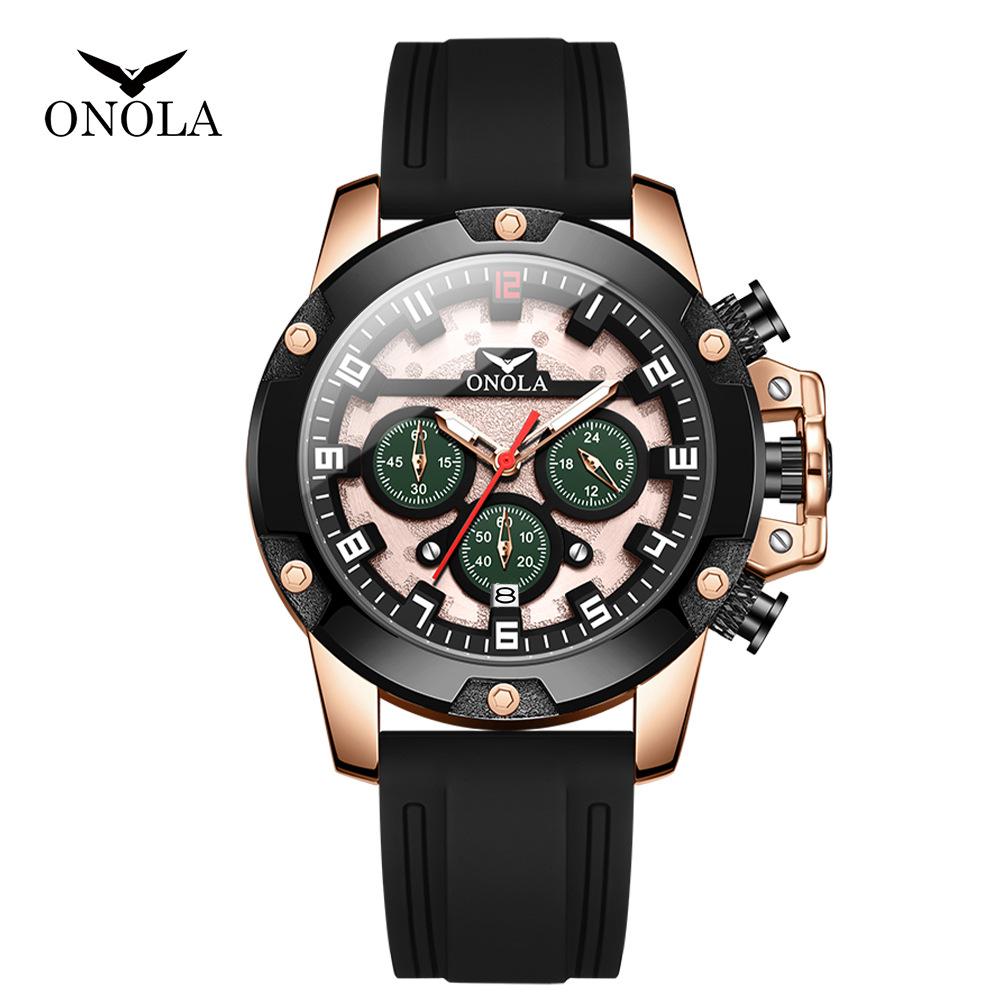 Mens Watch Fashion Chronograph Quartz Watches Sports Waterproof Male Clock Luminous Luxury Watch for Men Relogio Masculino