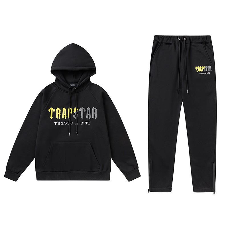 Unisex Hooded Sweatshirt Set With Embroidered Eagle Design Loose Fit Hip Hop Streetwear Men Women Winter