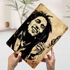 Bob Marley Portrait With Music Note Poster Customized Vintage Metal Signs Wall Art Retro Tin Plaque for House Decor Wand Deko