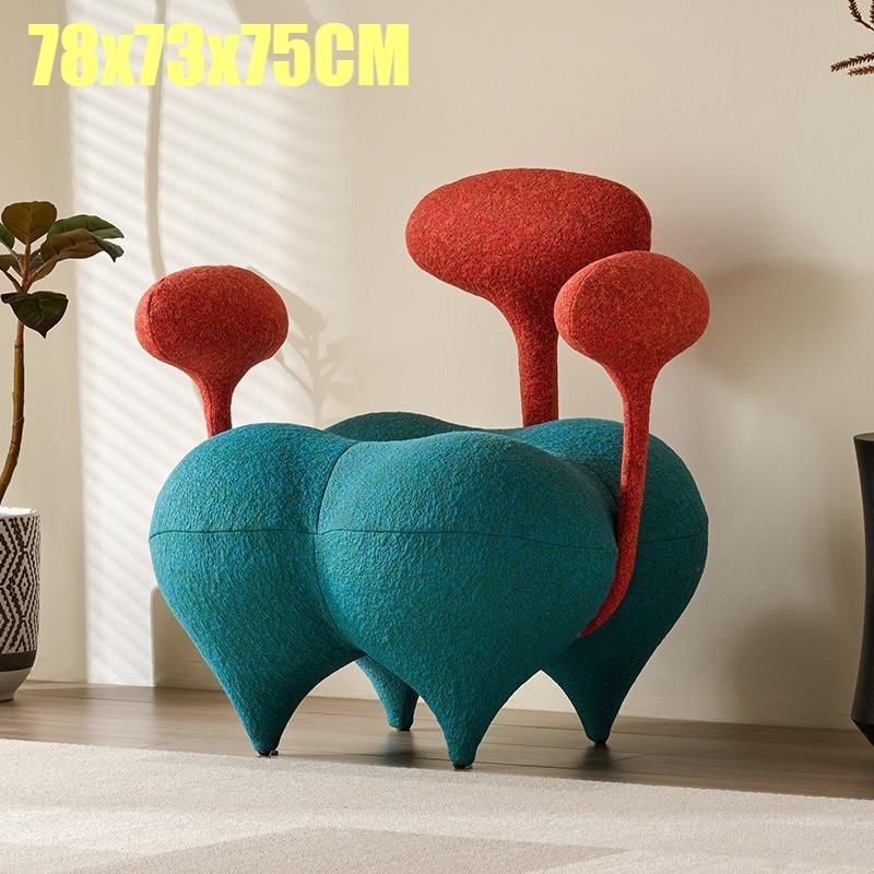Nordic Living Room Chairs Creative Magic Balloon Design Luxury Modern Armchair Simple Single-person Sofa Artistic Home Furniture