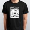 Неон Genesis Evangelion Конец Евы Глаз 100% Хлопок Футболка Мужские Футболки Топ S M L XL XXL 3 4 XL Черный