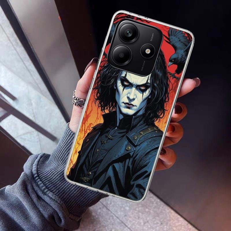 Movie The C-Crow Phone Case For Xiaomi Redmi Note 15 14 14S 13 12S 12 Pro Plus 11S 11 10S 10 4G Cover 11E 11T 5G Print Fundas Re