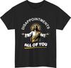 Disappointments all of you jesus quote tshirt open arms halo humour gift top