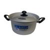 Hokuriku Aluminum Prologue HP62-RM243 24cm Double-Handled Pot, Aluminum, Gas Stove, Made In Japan, Overflow Resistant