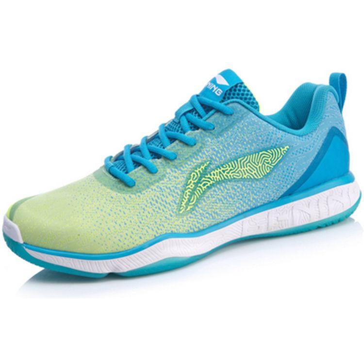 Кроссовки для бадминтона Li Ning Fabric Training, износостойкие, нескользящие, с низким верхом, мужские, ярко-синие, AYTP019-11