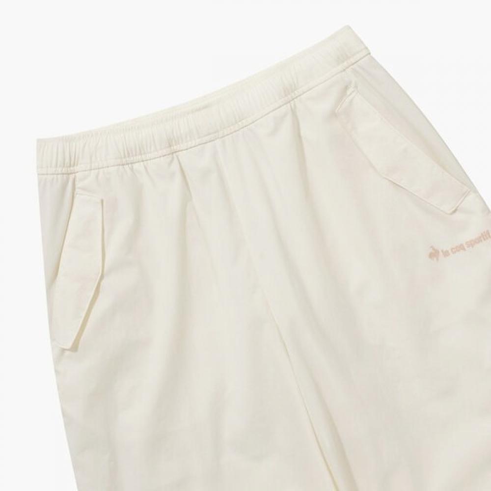 Le Coq Sportif Women Stretch Woven Wide Fit Pants Crm Qq122opt28