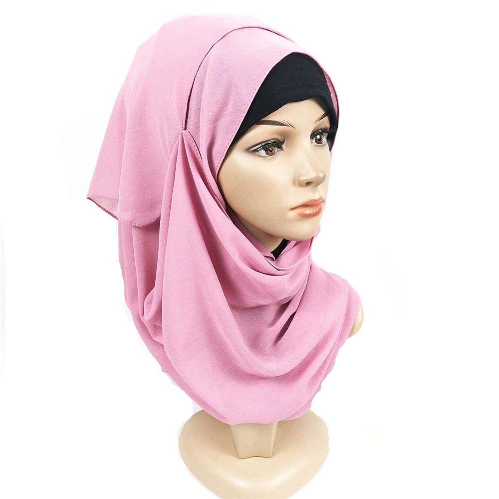 Мусульманский головной убор, шарф с капюшоном, полное покрытие, женские хиджабы, исламский тюрбан, мусульманский тюрбан, платок на голову