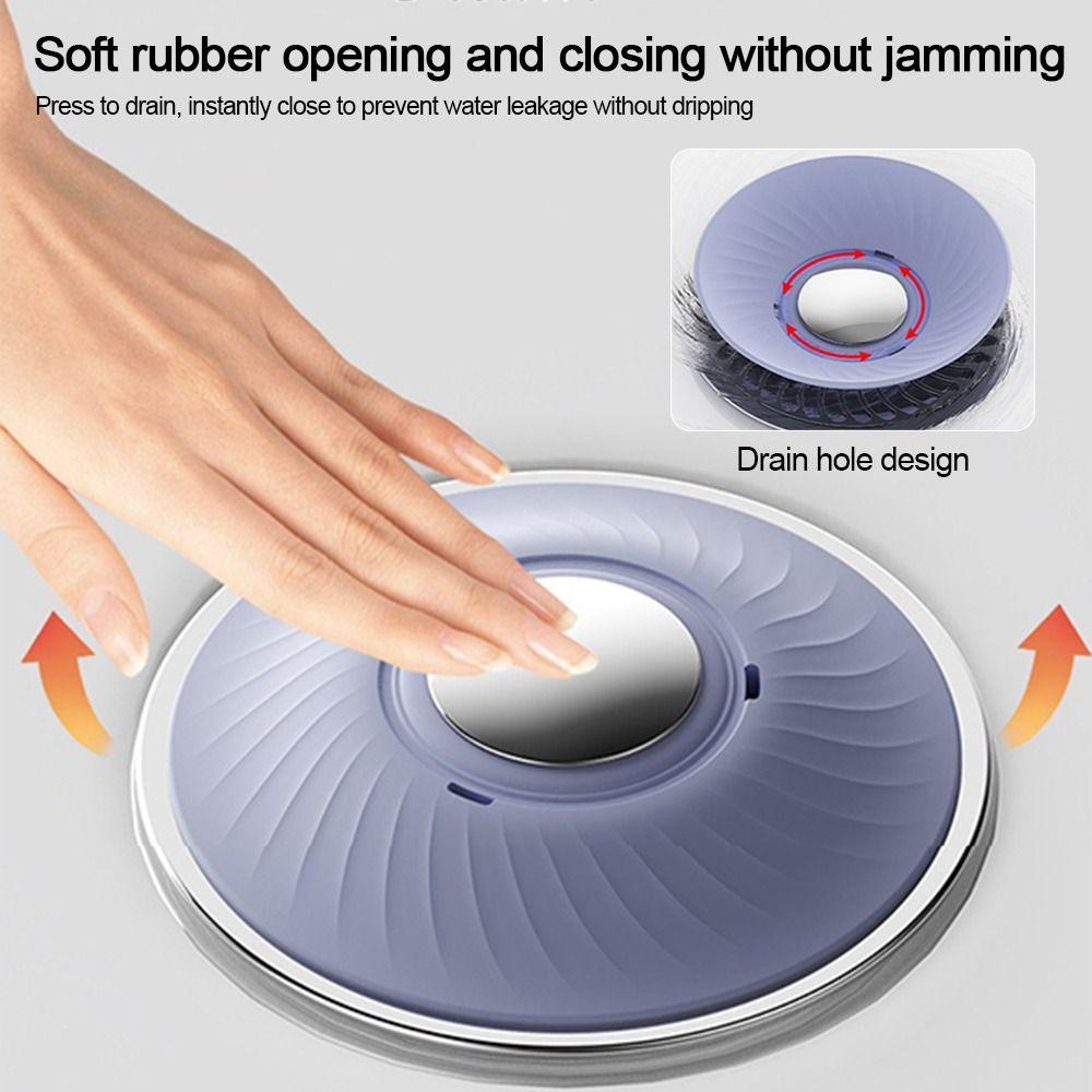 Пластиковый сердечник слива для пола, сетка для раковины против засоров, полезный всплывающий фильтр для слива, аксессуар для ванной комнаты