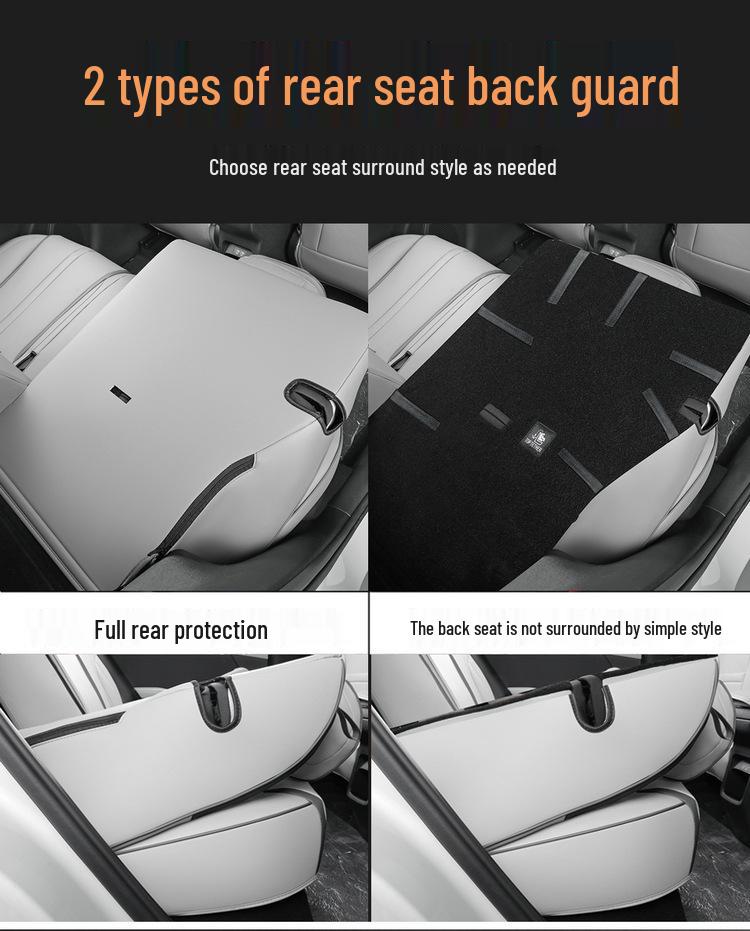 BYD Yuan UP Leather Car Seat Covers for Five-Seater - All-Season Cushions