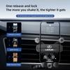 Гравитационный держатель-подставка для телефона в автомобиль Для Lexus RX330 IS250 Ct200h ES300h RX350 UX Автомобильный вентиляционное отверстие 360 градусов Вращение Держатель для мобильного телефона