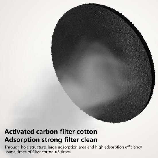 Портативная вытяжка с устойчивым основанием, мощное всасывание, регулируемый угол наклона, низкий уровень шума