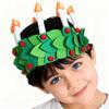 Christmas Party Headwear Decorative Santa Hat Creative Shape Christmas Dress
