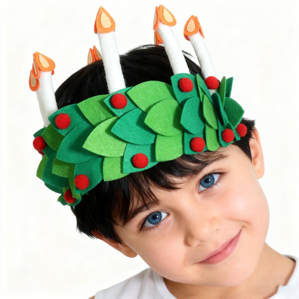 Christmas Party Headwear Decorative Santa Hat Creative Shape Christmas Dress
