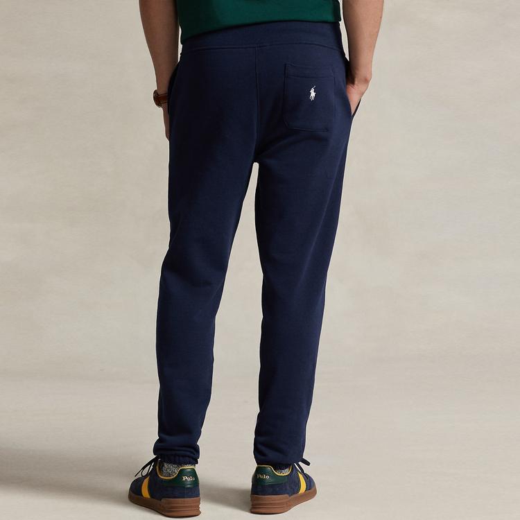 Polo Ralph Lauren Осень/Зима 23 Трикотажные спортивные штаны с принтом-буквами и кулиской Мужские брюки Темно-синий MNPOPNT1BQ20367-410