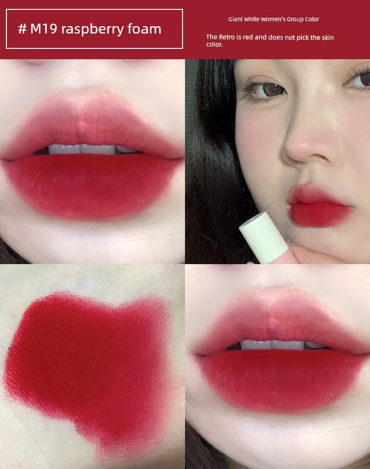 AKF Lip Mud M08/25/09/19/04/M07 Color Sea Salt Princess Caramel Chocolate Glaze Lipstick