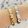 Браслет Vintage Street Heart Jewel с ремешком из золота и серебра, цепочка с бриллиантами и цепочкой