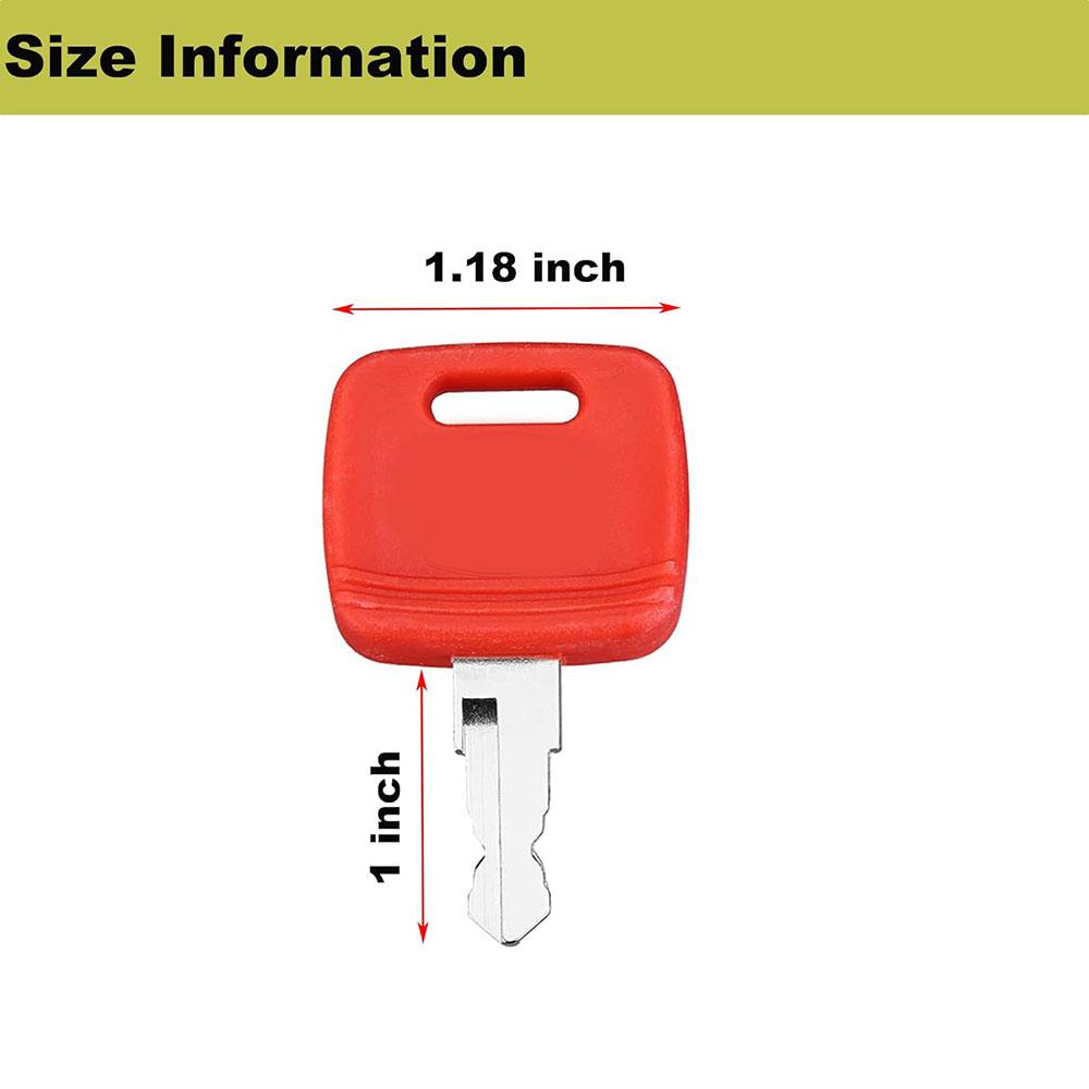5 шт. ключей зажигания RE183935 для трактора John Deere