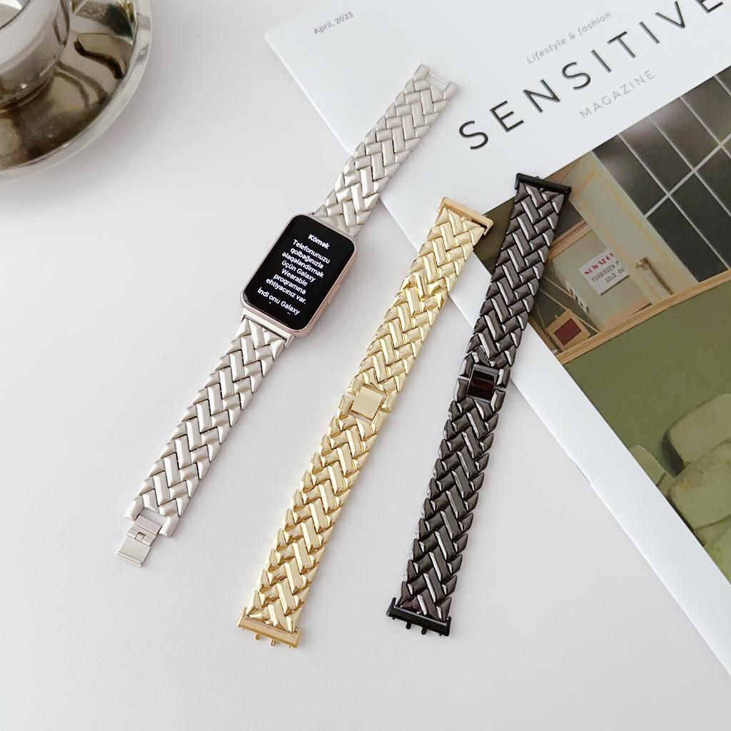 Stainless Steel Strap For Samsung Galaxy Fit3 Band Metal Bracelet For Galaxy Fit 3 SM-R390 Wristband Replacement Accessories