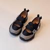 Sheepskin Version~ Retro Sports Hiking Shoes Versatile Velcro Platform Leather Round Head Ballet Mary Jane Single Shoes
