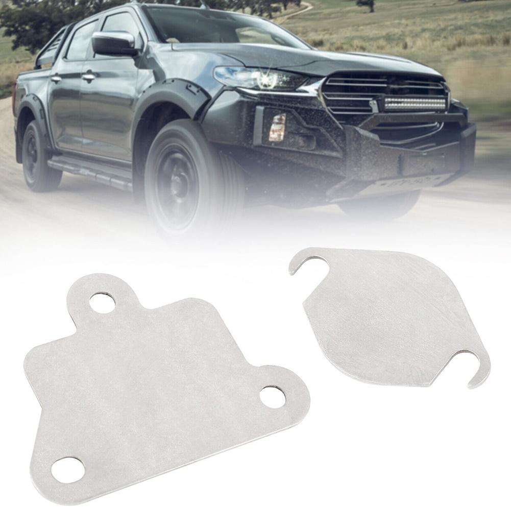 2pcs EGR Valves Cover Plate Set Stainless Steel High Hardness Car Supplies For Ford-Px Px2-Ranger Mazda-BT50 Machine 3.2L 2.2L