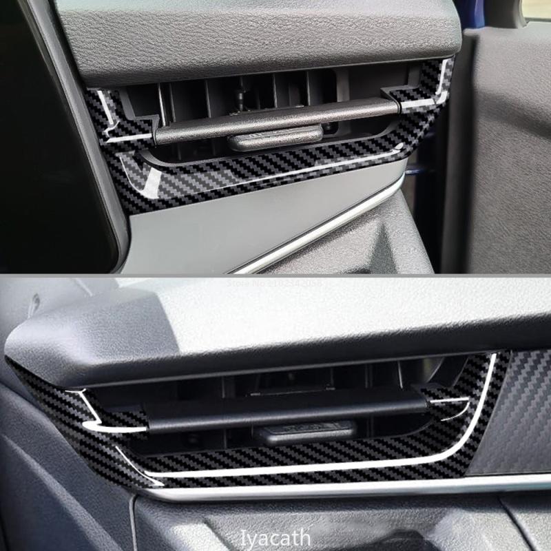 RHD For NISSAN NOTE E13/AURA FE13(2WD)E-POWER interior front dashboard left right air condition outlet cover side AC vent cover