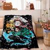 The Anime-themed Kimetsu No Yaiba Blanket Is Perfect for Naps, Sofas, Living Rooms, Offices, Bedrooms, and Other Similar Spaces.