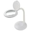LED Stand Light with Magnifying Glass Elzoom White_DS-L24ZS-W 08-0787