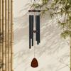 6 Tubes Metal Aluminum Wind Chime Retro Wind Bell Pendant Serenity Wind Bell  Outdoor Garden Patio