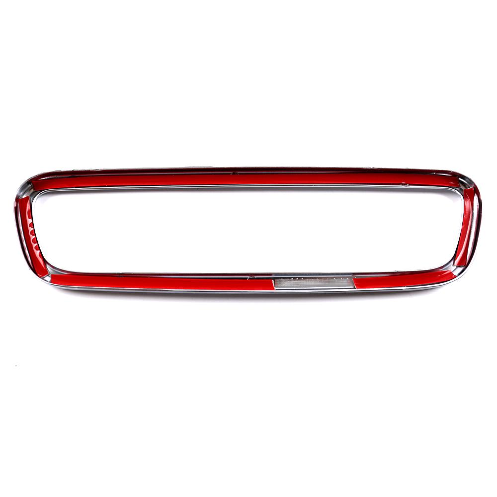 Для Mercedes Benz C GLC GLE GLS M Class W205 X253 W166, рамка внутреннего зеркала автомобиля, кольцевая крышка, отделка, матовое серебро, украшение