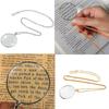 Gift Necklace Magnifying Glass 5x Portable Monocle Durable Magnifier Pendant  Elderly
