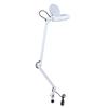 Beauty Cosmetic Tattoo Manicure 5x Magnifying Lighted Desk Magnifier Light Lamp With Clamp