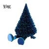 Holiday Atmosphere Decorations Christmas Tree Figure, Flexible Movable Joints 3D Printed Unique Creative Gifts Ornament, Festive Figure for