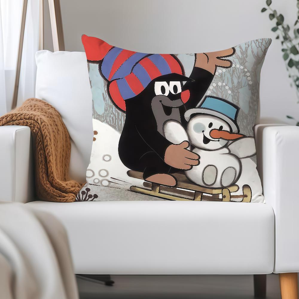 Милая наволочка с изображением Крота Искусство Применимое пространство Для гостевых комнат Интерьеров Автомобилей Офиса Украшение дома