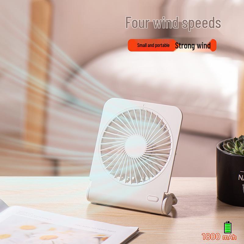Foldable Mini USB Desktop Fan with Dormitory Charging
