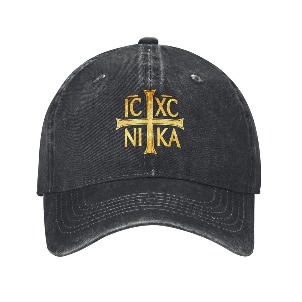 IC XC NIKA Крест Христианские Православные Шапки Осень Зима Шапки-бини Мешковатая Кепка Унисекс Вязаная Шапка