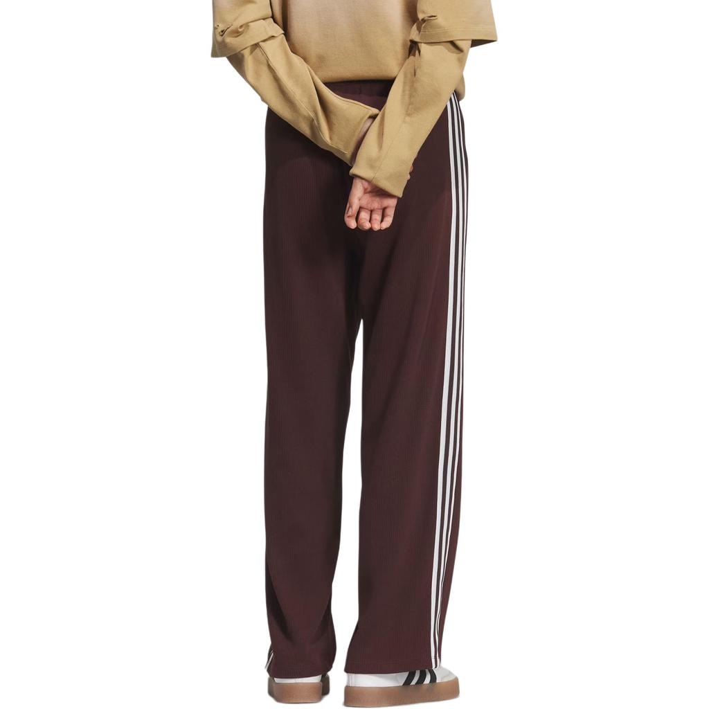 Adidas Оригинальные FW25 W Вязаные удобные спортивные брюки в полоску свободного кроя на кулиске Женские брюки KS5961