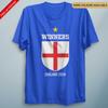 Adults Kids England 2025 Unisex Summer Football Euro Winners Tee UK TShirt