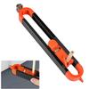 Professional Gauge Carpenter Tool Profile Scribing Ruler Contour Gauge (1Tool+1Pencil)
