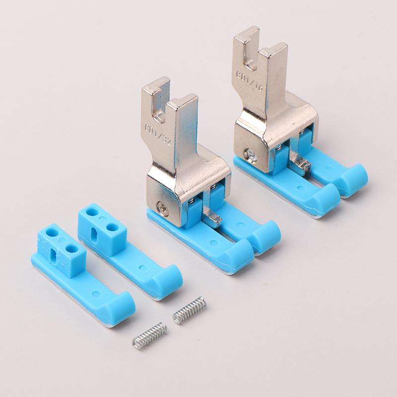 Лапка CD 1/32'' 1/16'' пластиковая двойная компенсационная для промышленной швейной машины, швейная машина челночного стежка, стандартная лапка