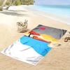Vibrant Sunset Beach Towel Beach Towel Quick-drying for Travel Outdoor Sports Jogging Beach and Swimming