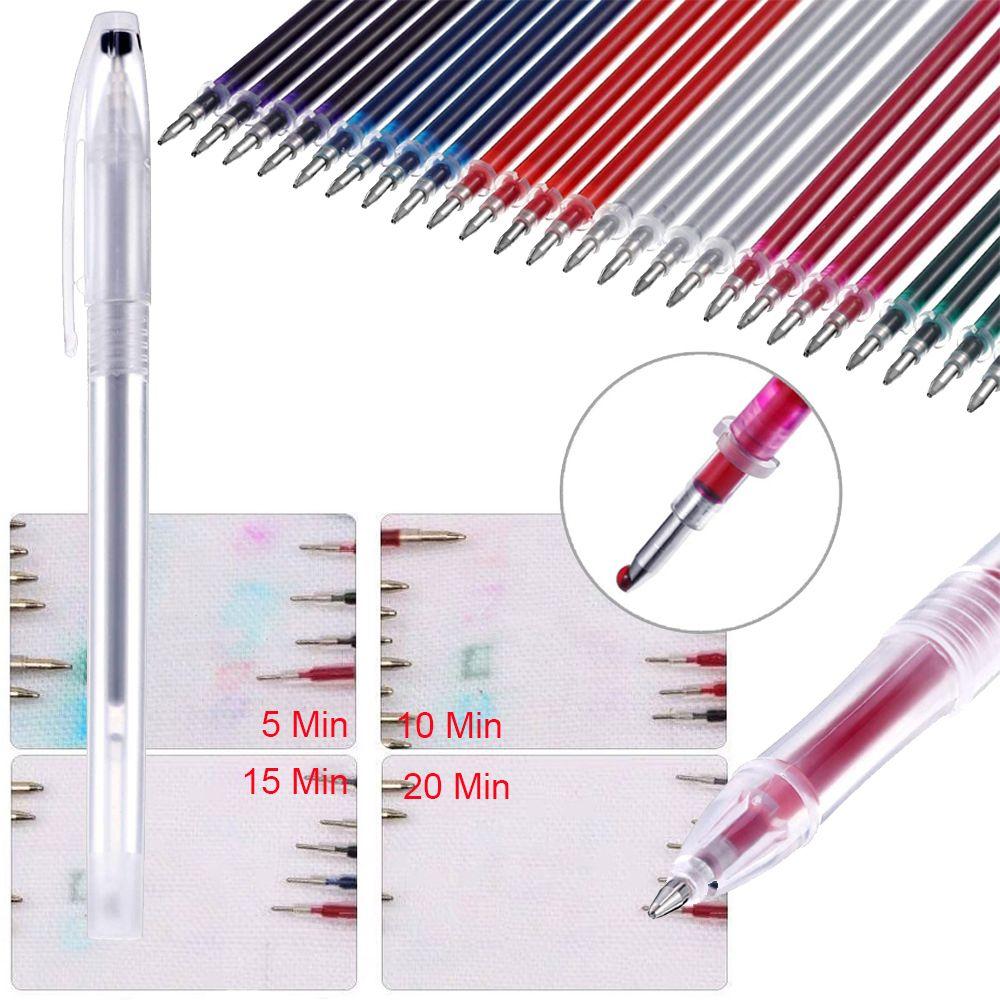 Sewing Accessories Erasable Pen Water-soluble Refill Disappearing Pen Fabric Markers Pencil