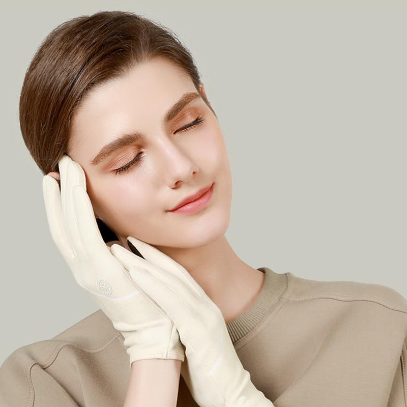 Women Warm Glove Winter Touch Screen Bicycle Gloves Outdoor Sports Fishing Driving Running Ski Glove Thermal Plush Mitten