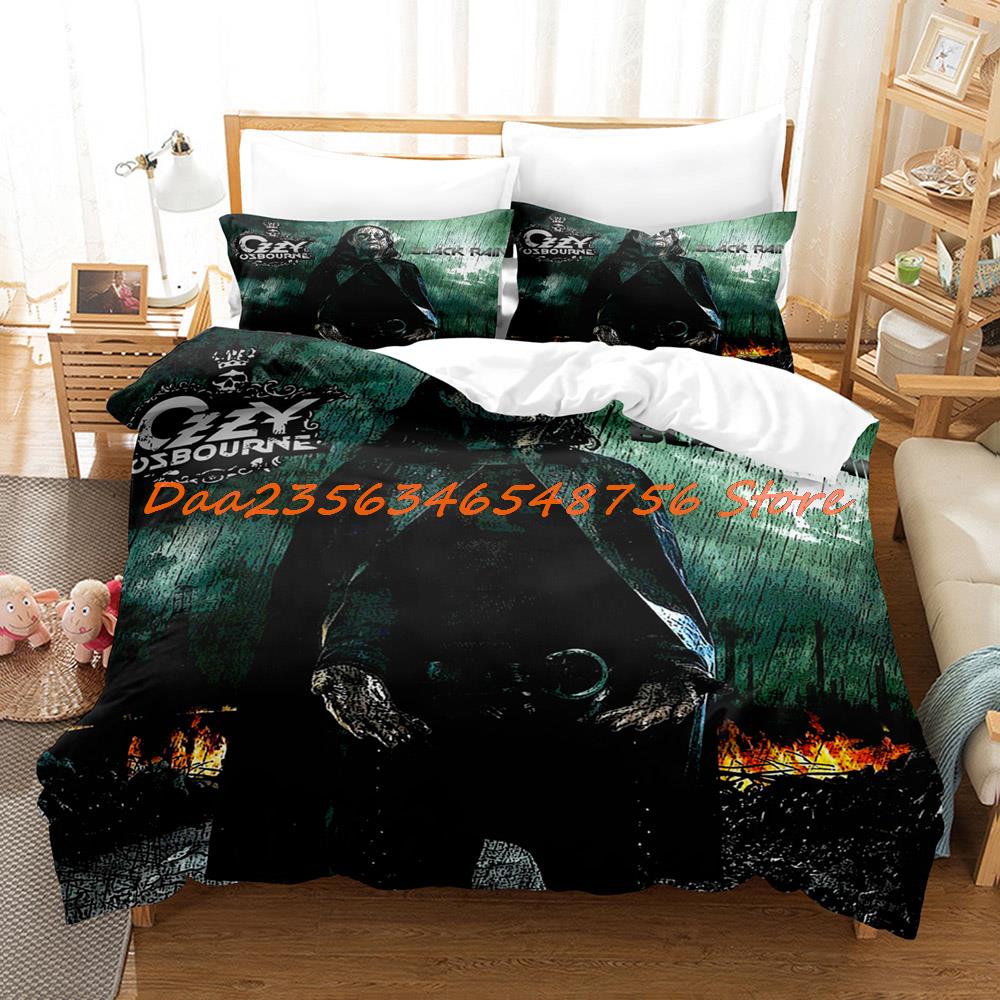 Comforter Ozzy Osbourne Bedding Set Single Twin Full Queen King Size Bed Set Aldult Kid Bedroom s Hip Hop Bed