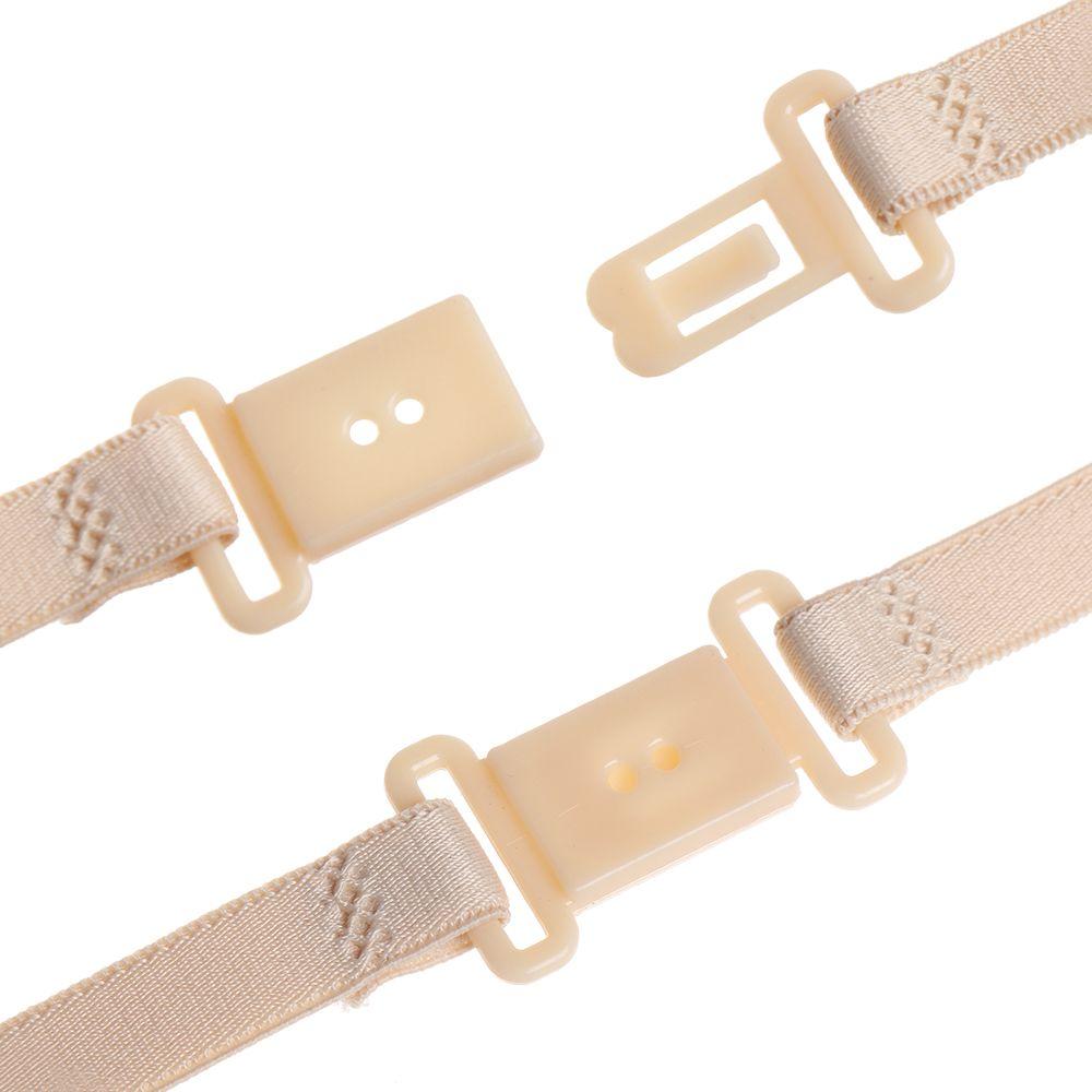 Adjustable Women Detachable Skid-proof Buckle Shoulder Straps Back Clip Bra Strap Holder