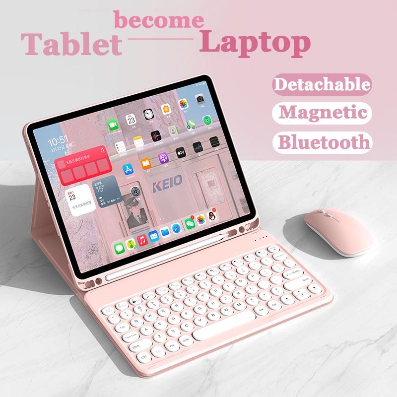 Keyboard Case with Mouse for Xiaomi Redmi Pad SE 2023 11" Magnetic Tablet Keyboard Thin Protective Cover for Redmi Pad SE 11